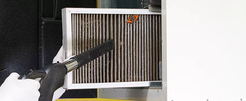 Clogged Air Duct Cleaning Process in Islip, NY