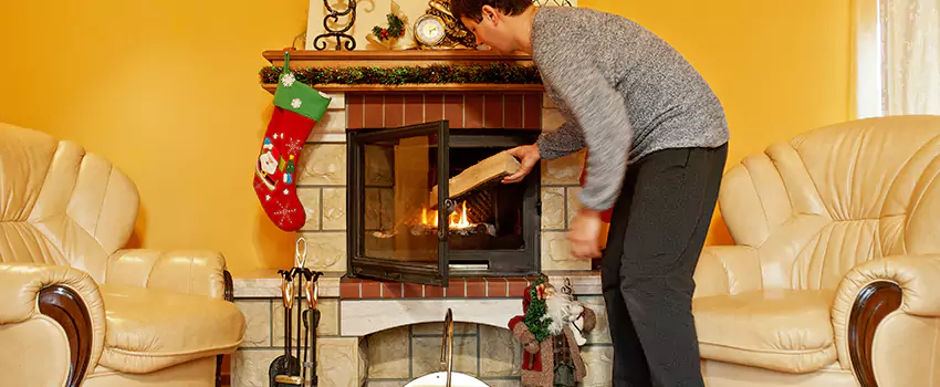 Gas to Wood-Burning Fireplace Conversion Services in Islip, New York