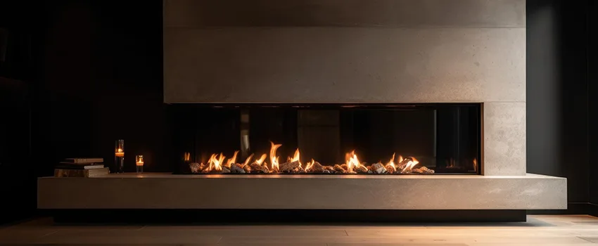 Gas Fireplace Ember Bed Design Services in Islip, New York