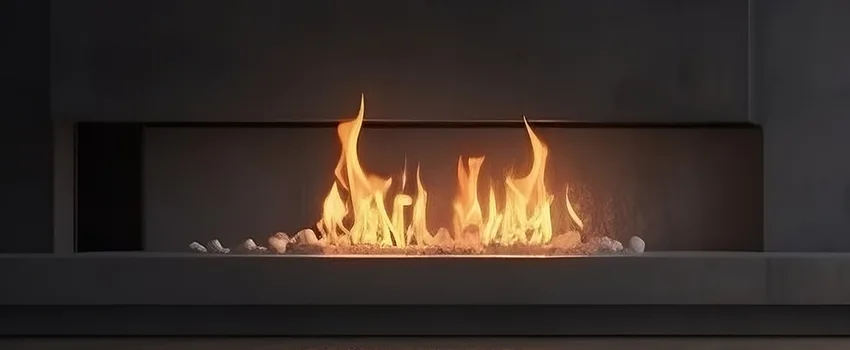 B-Vent Gas Fireplace Installation in Islip, NY