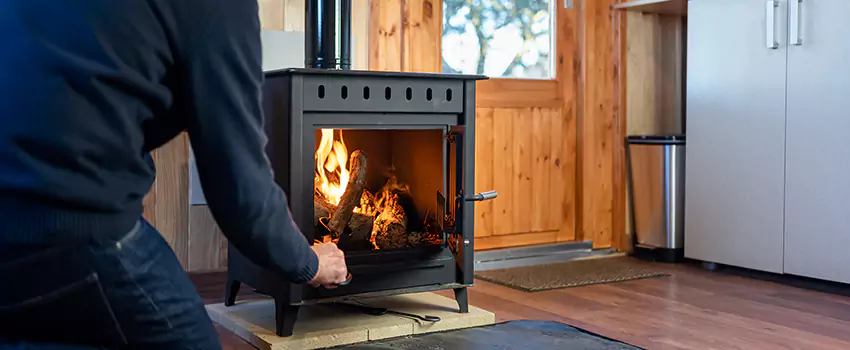Open Hearth Wood Fireplace Installation in Islip, NY