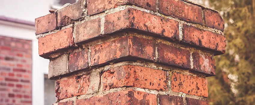 Cracked Chimney Bricks Repair Cost in Islip, New York