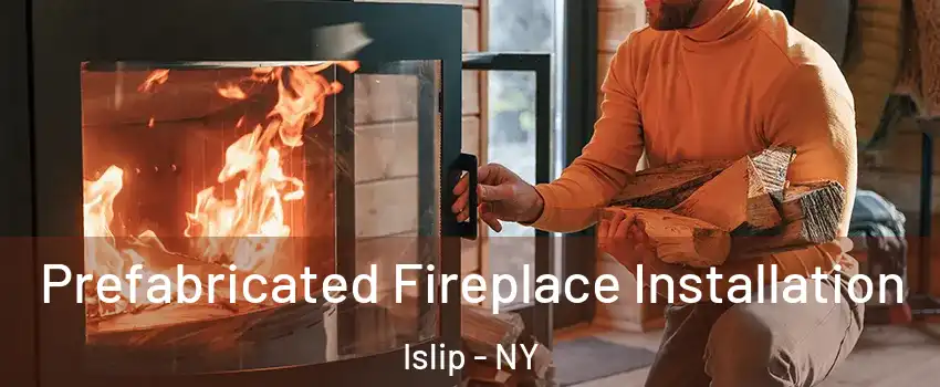  Prefabricated Fireplace Installation Islip - NY